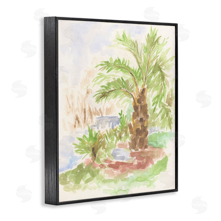 June Erica Vess  | Palm Tree River's Edge
