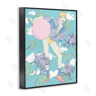Melissa Wang  | Pastel Exercise Ball Girl