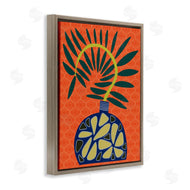 Regina Moore  | Modern Vase on Orange