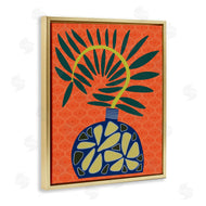 Regina Moore  | Modern Vase on Orange