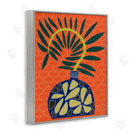 Regina Moore  | Modern Vase on Orange