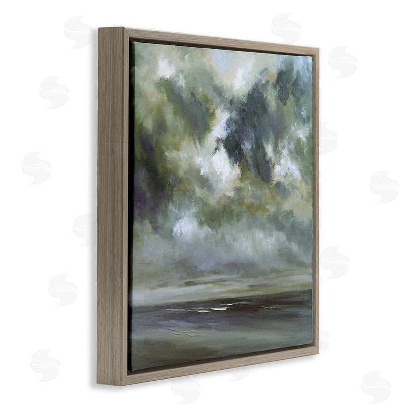 Sheila Finch  | Grey Clouds over Beach