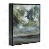Sheila Finch  | Grey Clouds over Beach