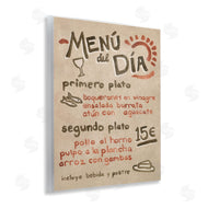 June Erica Vess  | Spanish Restaurant Menu