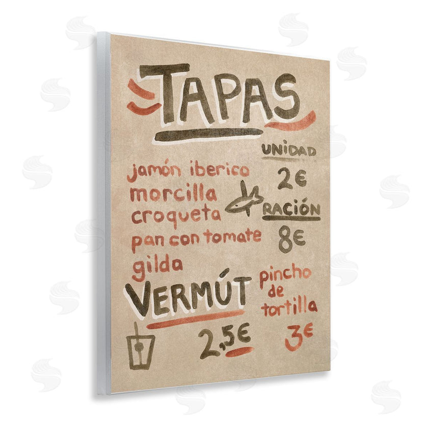 June Erica Vess  | Spanish Tapas Menu