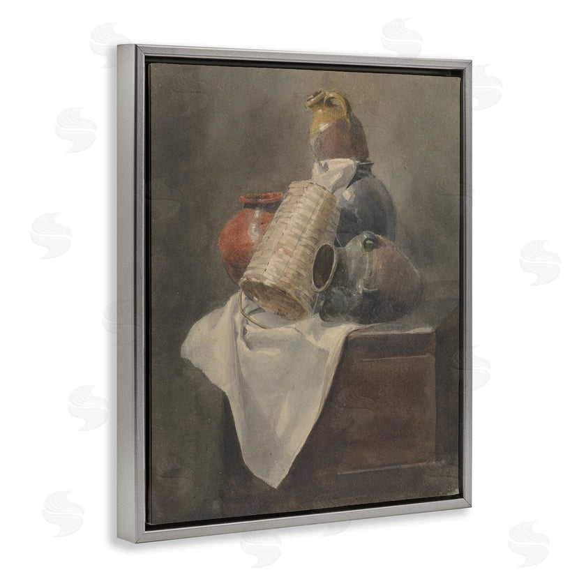Peter Dewint  | Muted Vases Still Life