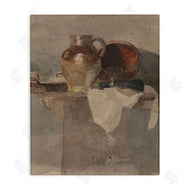 Peter Dewint  | Grey Still Life Vase
