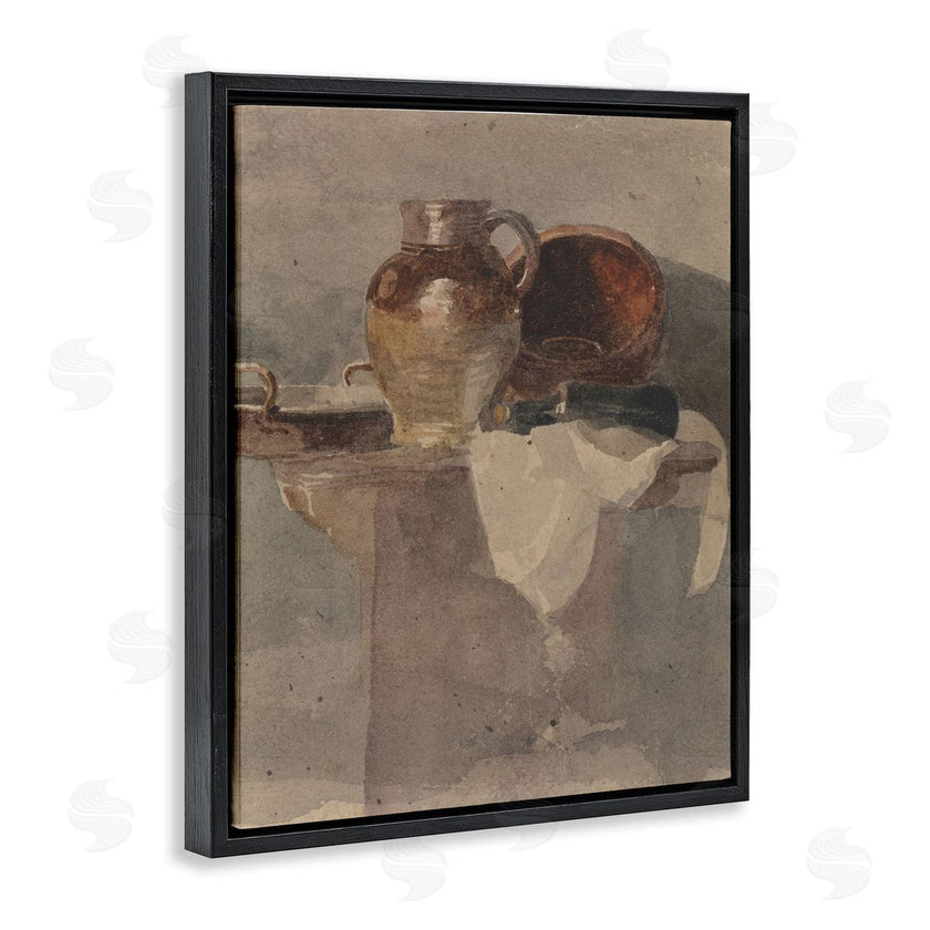 Peter Dewint  | Grey Still Life Vase