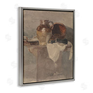 Peter Dewint  | Grey Still Life Vase