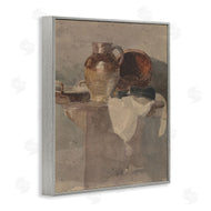 Peter Dewint  | Grey Still Life Vase