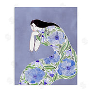 Melissa Wang  | Blue Floral Dress