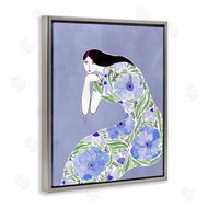 Melissa Wang  | Blue Floral Dress