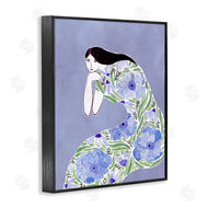 Melissa Wang  | Blue Floral Dress