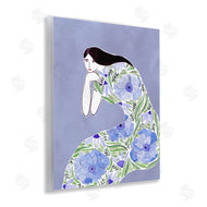 Melissa Wang  | Blue Floral Dress