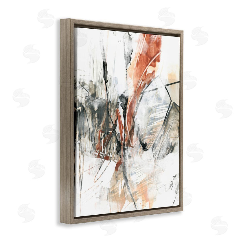 June Erica Vess  | Chaotic Terracotta & Grey