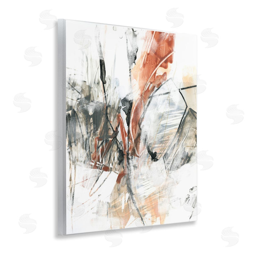 June Erica Vess  | Chaotic Terracotta & Grey