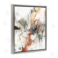 June Erica Vess  | Terracotta & Grey Abstract