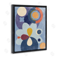 Victoria Barnes  | Blue Retro Shapes