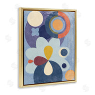 Victoria Barnes  | Blue Retro Shapes