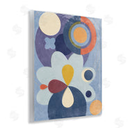 Victoria Barnes  | Blue Retro Shapes