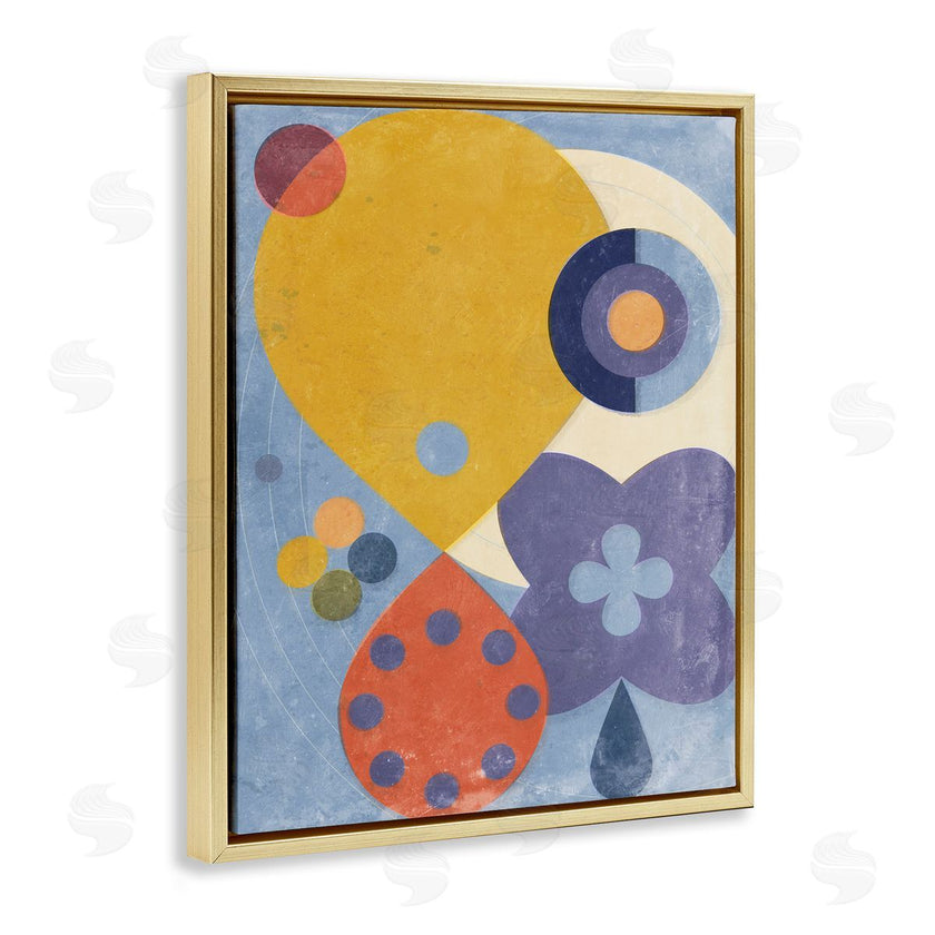 Victoria Barnes  | Blue & Yellow Retro