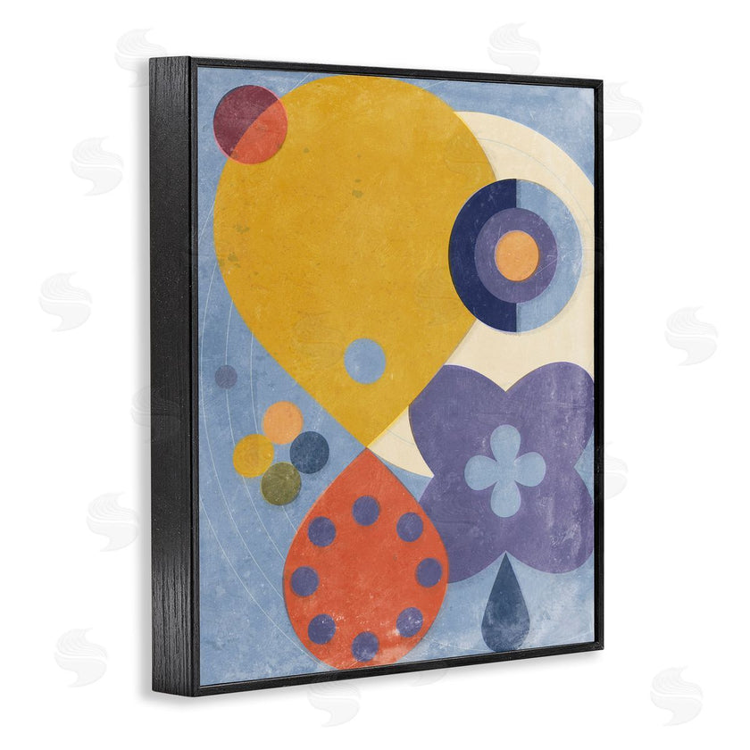 Victoria Barnes  | Blue & Yellow Retro