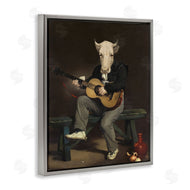 Alicia Longley  | Cow Playing Guitar