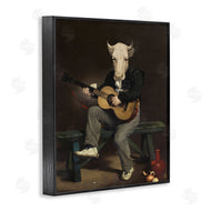 Alicia Longley  | Cow Playing Guitar