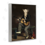 Alicia Longley  | Cow Playing Guitar