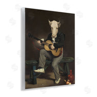 Alicia Longley  | Cow Playing Guitar
