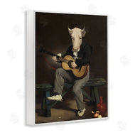 Alicia Longley  | Cow Playing Guitar