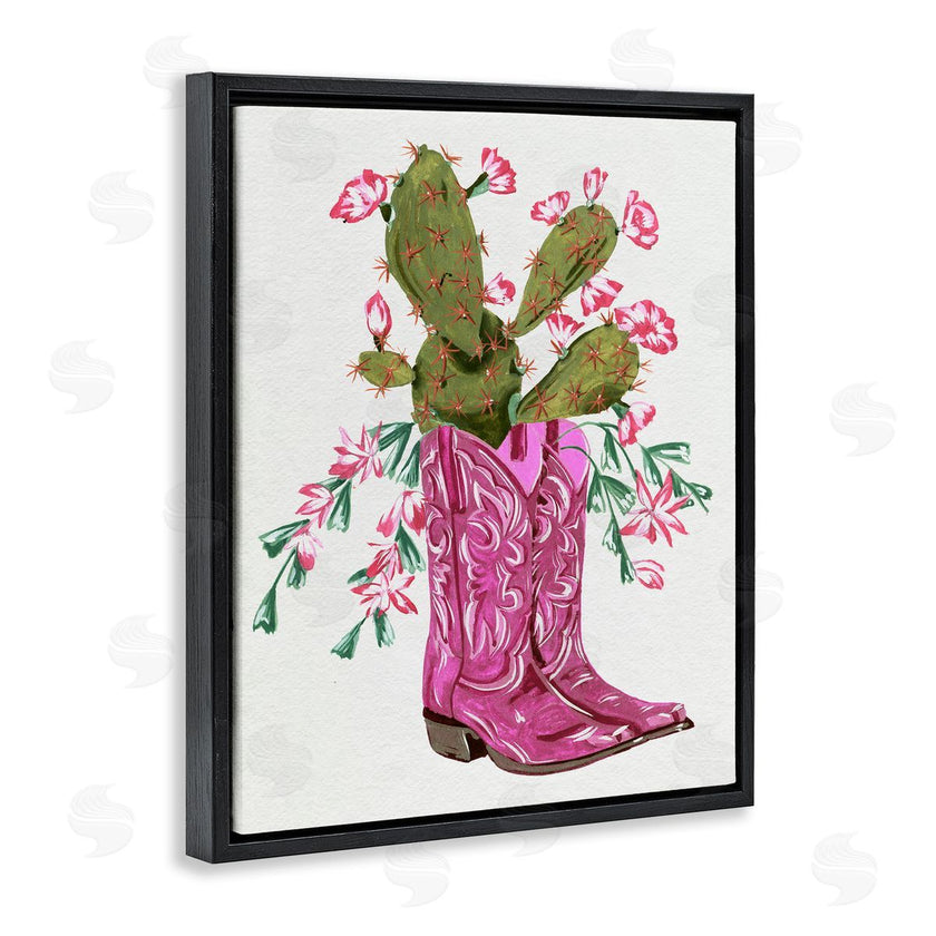 Melissa Wang  | Pink Accent Cactus & Boots