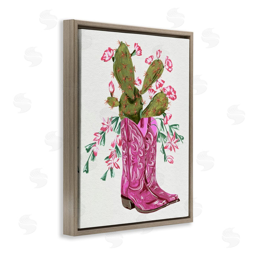 Melissa Wang  | Pink Accent Cactus & Boots