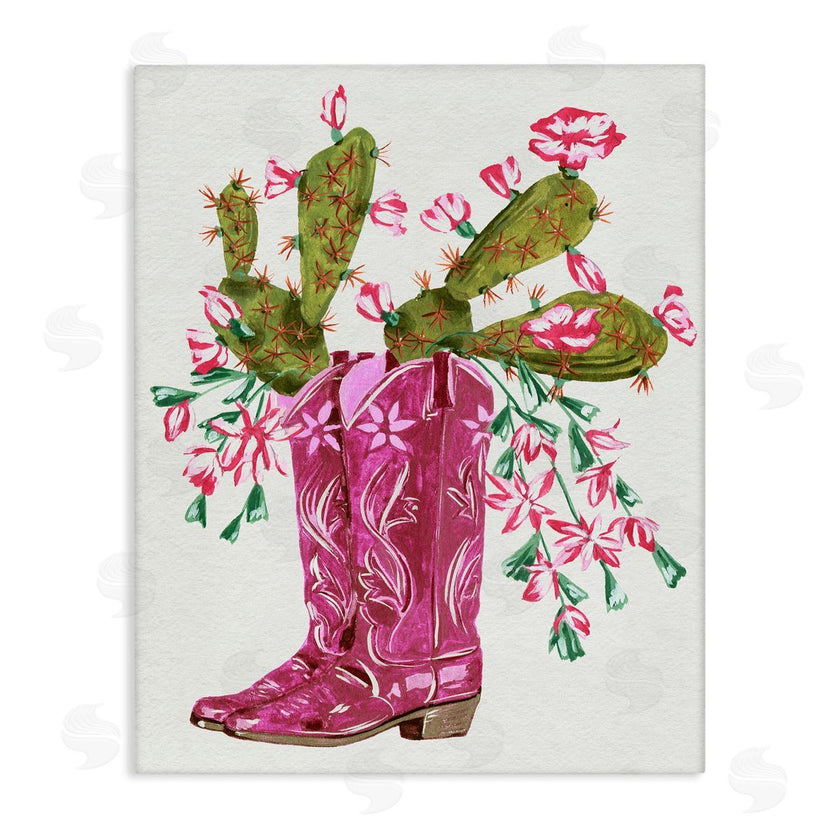 Melissa Wang  | Cowgirl Boots & Cactus