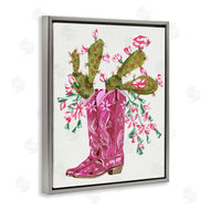 Melissa Wang  | Cowgirl Boots & Cactus