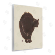 Grace Popp  | Minimal Cat on Beige