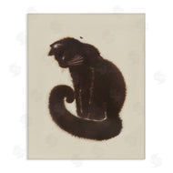 Grace Popp  | Sitting Cat Curved Tail