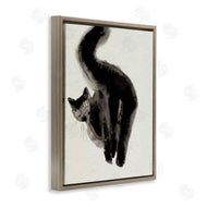 Melissa Wang  | Fun Black Cat Behind