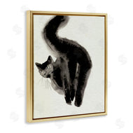 Melissa Wang  | Fun Black Cat Behind