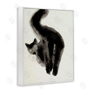 Melissa Wang  | Fun Black Cat Behind