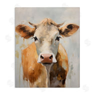 Arlington Prints | Paint Drip Jersey Cow