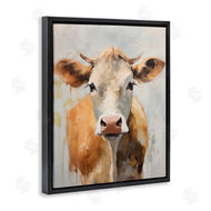 Arlington Prints | Paint Drip Jersey Cow