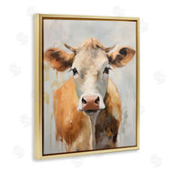 Arlington Prints | Paint Drip Jersey Cow