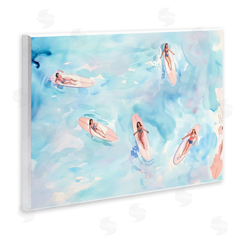 Arlington Prints | Surfer Girls on Sea