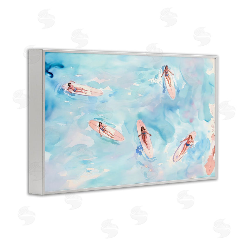 Arlington Prints | Surfer Girls on Sea