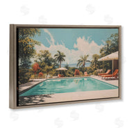 Arlington Prints | Tropical Villa Swimming Pool