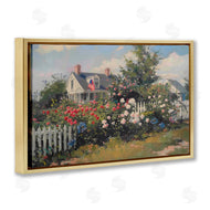 Arlington Prints | Patriotic Cottage Garden