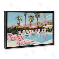 Arlington Prints | Palm Springs Swimming Pool