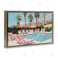 Arlington Prints | Palm Springs Swimming Pool