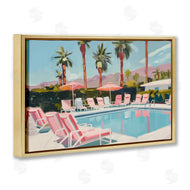 Arlington Prints | Palm Springs Swimming Pool
